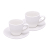 Komplet dwóch filiżanek ESPRESSO z podstawkami 90ml RAVI